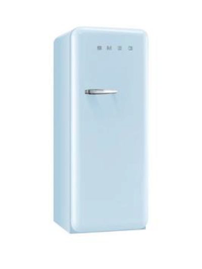Smeg Fab28Qaz1 60Cm 1950S Style Pastel Blue Right Hand Hinged Fridge With Icebox - Blue Smeg Fab28Qaz1 60Cm 1950S Style Pastel Blue Right Hand Hinged Fridge With Icebox - Blue